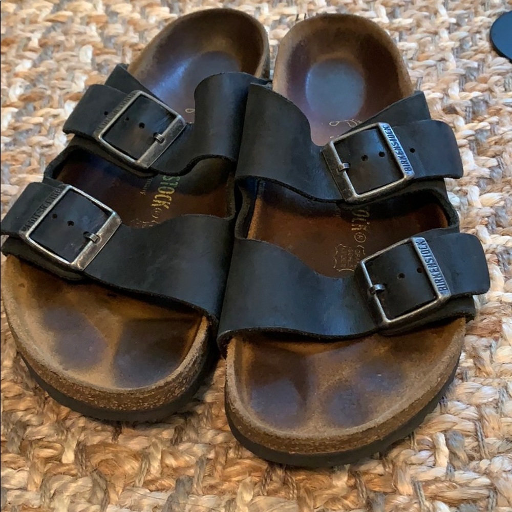 Black Birkenstocks